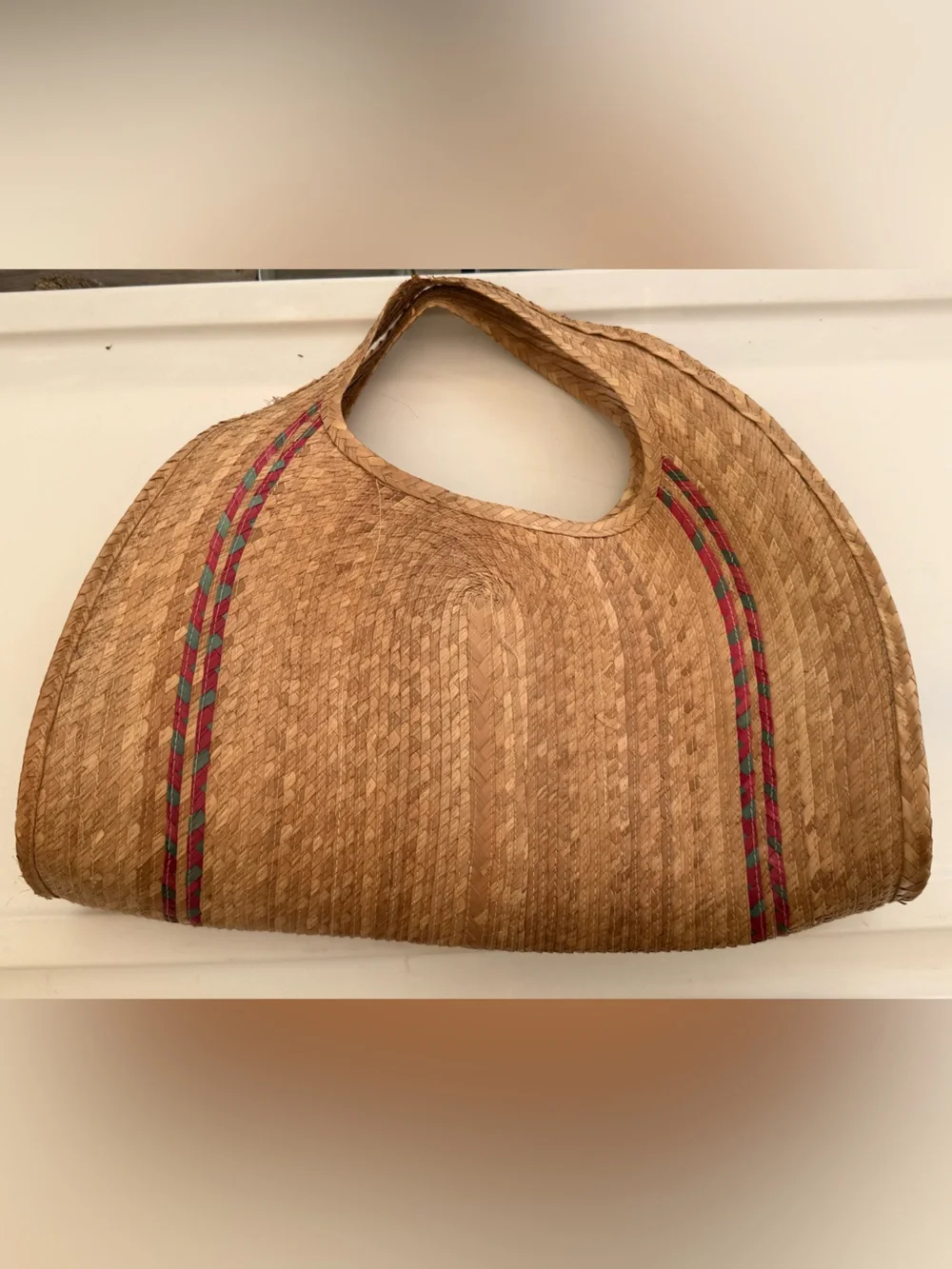 Light Woven Purse Bag